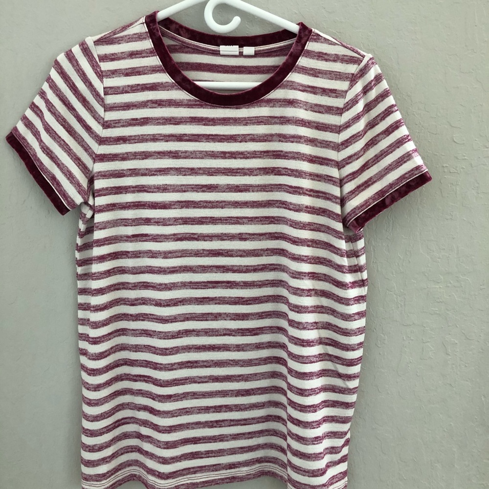 Velvet Striped Shirt
